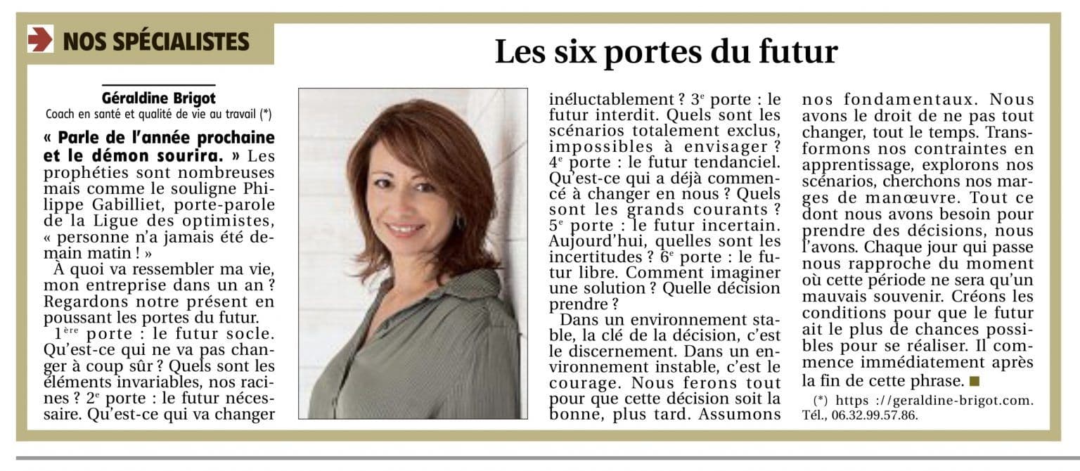 Les 6 portes du futur